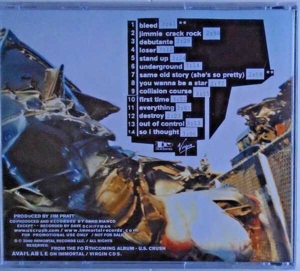 U.S. CRUSH - CD - Brand New - Image 3
