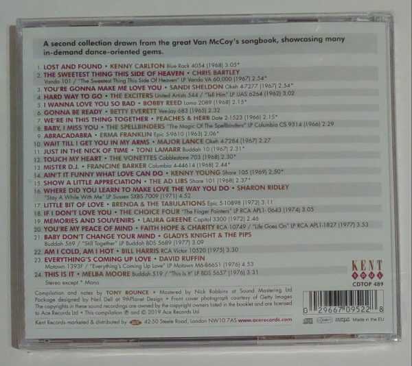 VAN MCCOY SONGBOOK - THIS IS IT   CD     BRAND NEW - Image 3