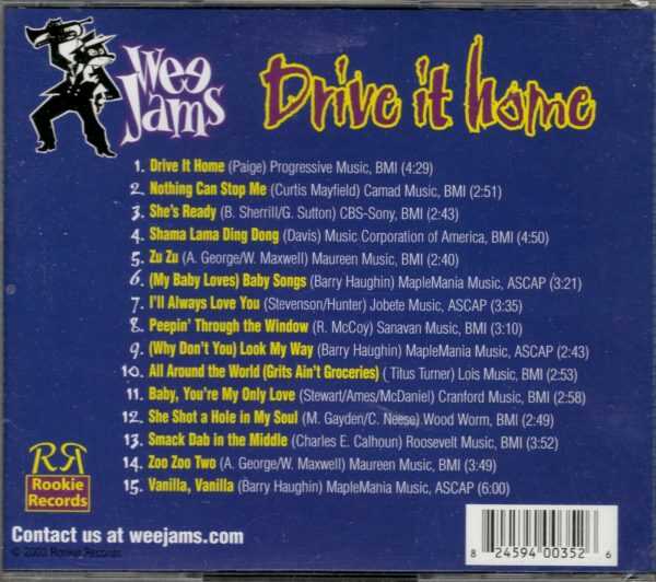 Wee Jams - Drive It Home - CD - Brand New - Image 3