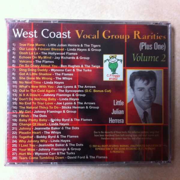 West Coast Vocal Group Rarities CD - Vol 2   Brand New   28 Tracks - Image 3