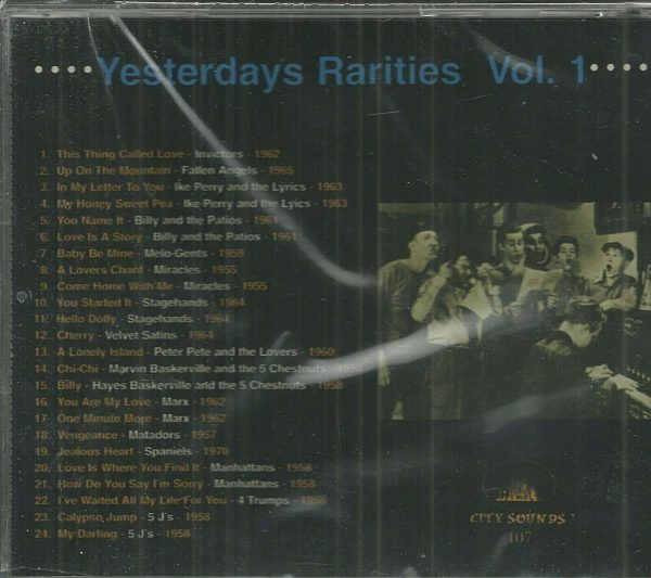 YESTERDAYS RARITIES - CD - Vol. 1 - BRAND NEW - Image 3
