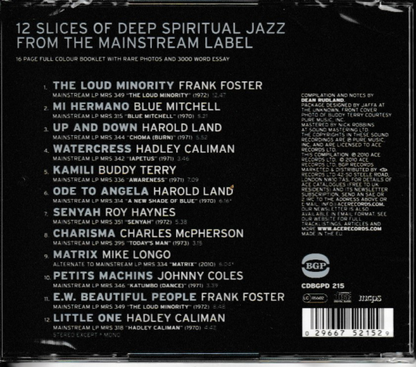 A LOUD MINORITY CD DEEP SPIRITUAL JAZZ FROM MAINSTREAM RECORDS - BRAND NEW - Image 3
