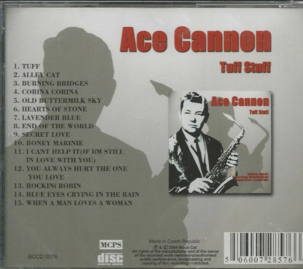 ACE CANNON - CD - Tuff Stuff -  BRAND NEW - Image 3