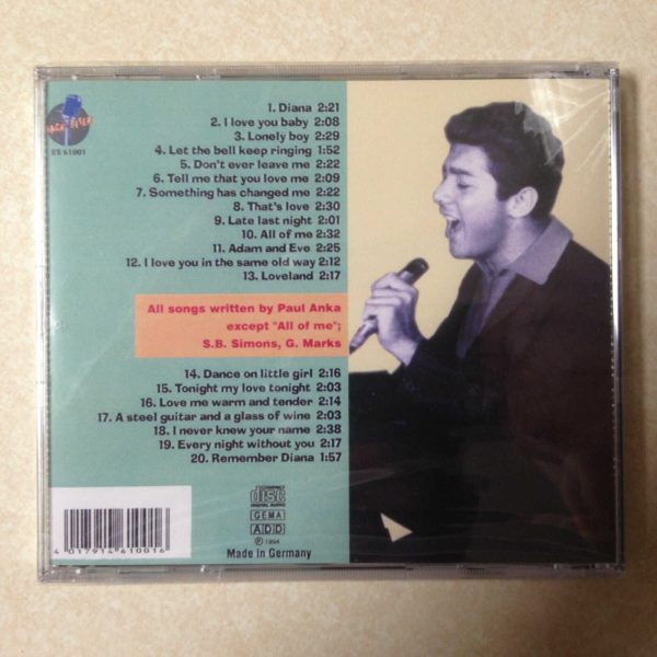 ANKA, PAUL - REMEMBER DIANA - BRAND NEW CD - Image 3