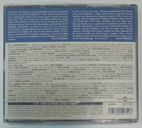 ANTHOLOGIE DU ROCK FIFTIES EN FRANCAIS   CD     BRAND NEW - Image 3