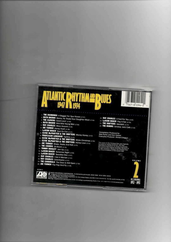 ATLANTIC RHYTHM & BLUES 1947-1974 VOL 2-CD - Image 3