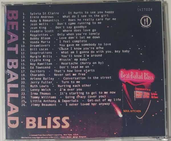 BEAT BALLAD BLISS -  VOL 1   CD     BRAND NEW - Image 3