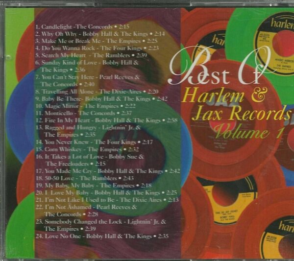 BEST OF HARLEM & JAX RECORDS - CD - Volume 1 - BRAND NEW - Image 3