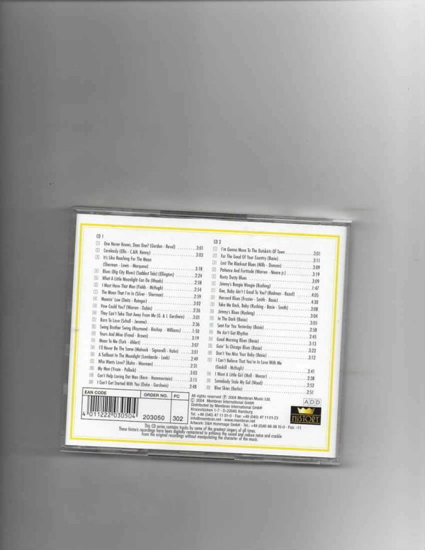BILLIE HOLIDAY/JIMMY RUSHING - BLUE SKIES-CD - Image 3