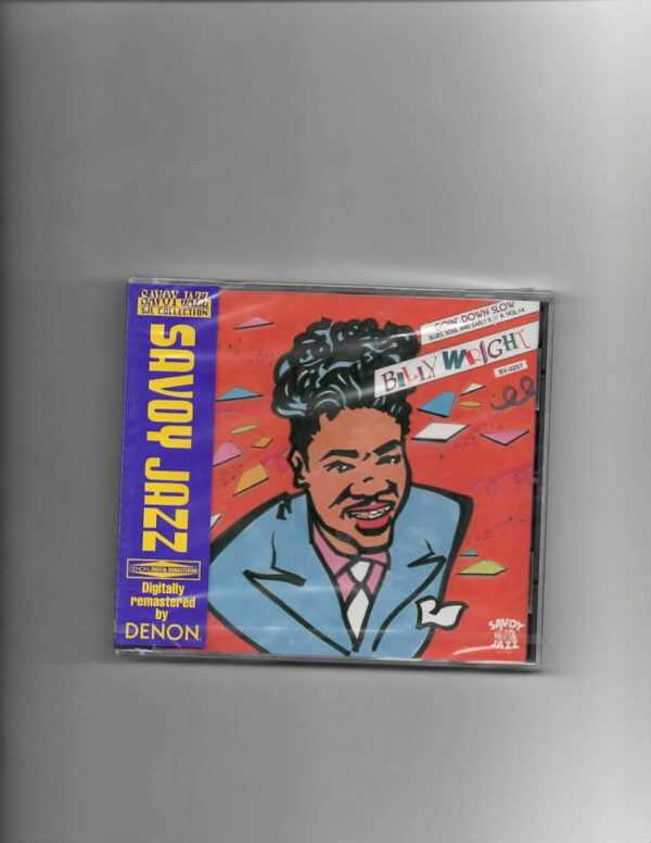 BILLY WRIGHT- GOIN' DOWN SLOW-CD