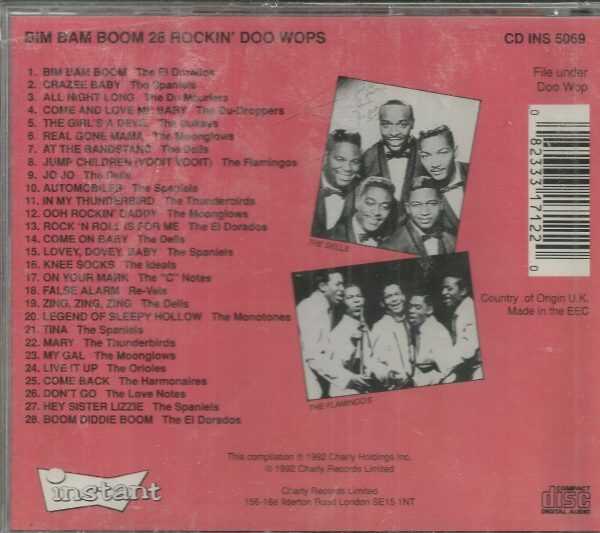 BIM BAM BOOM - 28 Rockin' Doo Wops - CD - BRAND NEW - Image 3