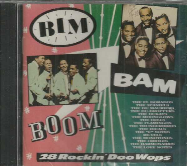 BIM BAM BOOM - 28 Rockin' Doo Wops - CD - BRAND NEW