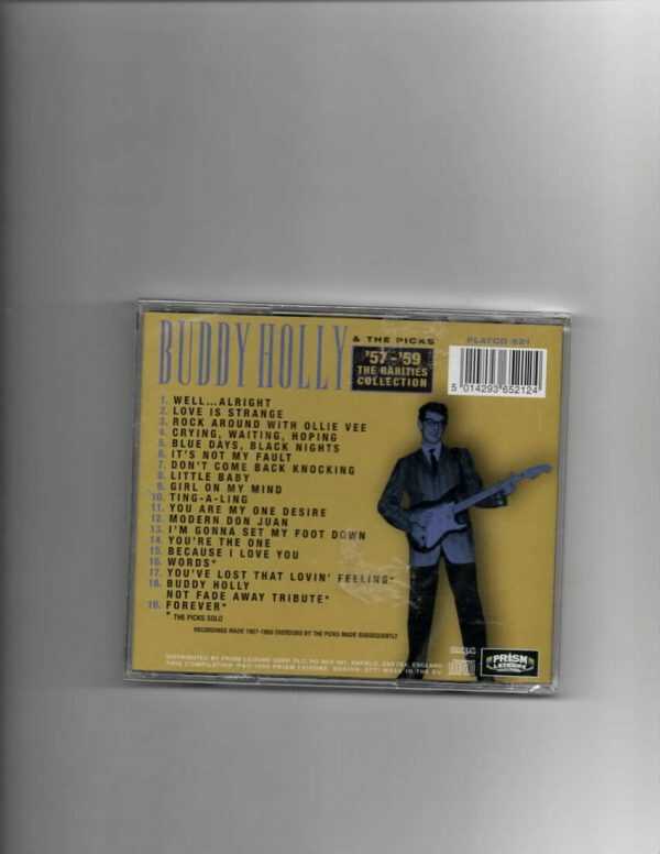 BUDDY HOLLY, BUDDY & THE PICKS - '57-'59 RARITIES COLL-CD-BRAND NEW - Image 3