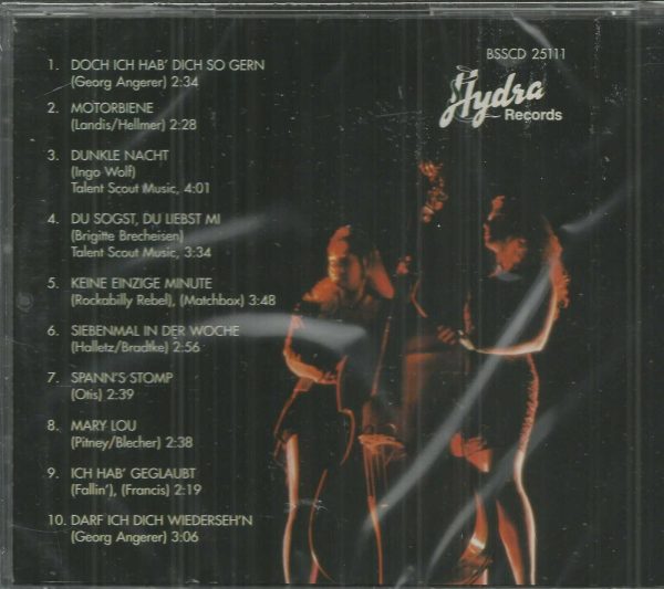 CHANTILLY LACE CD - DUNKLE NACHT (DARK NIGHT)   Brand New     Hydra Label - Image 3