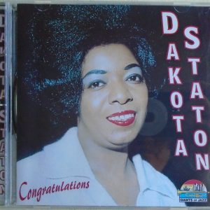 DAKOTA STATON - CD - Congratulations - LIKE NEW