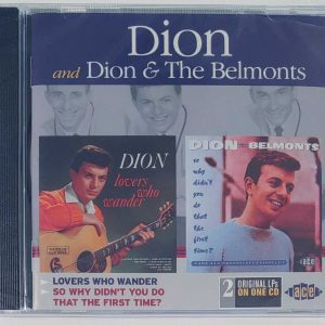 DION - LOVERS WHO WANDER/SO WHY DIDN'T YOU DO THAT  CD  BRAND NEW