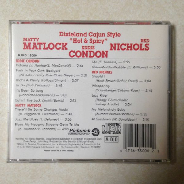 DIXIELAND CAJUN STYLE -  CD - Image 3