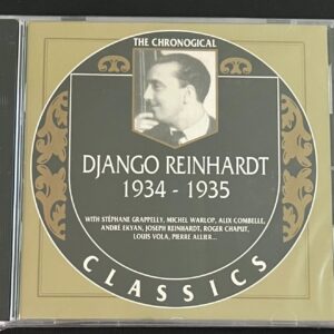 DJANGO REINHARDT- 1934-1935 - CD BRAND NEW