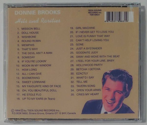 DONNIE BROOKS - HITS AND RARITIES   CD  BRAND NEW - Image 3