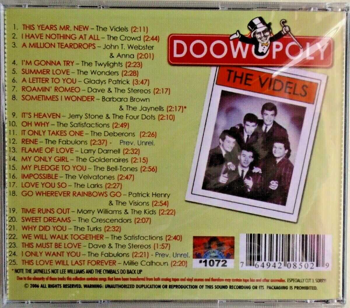 DOOWOPOLY - CD - Brand New - Image 3