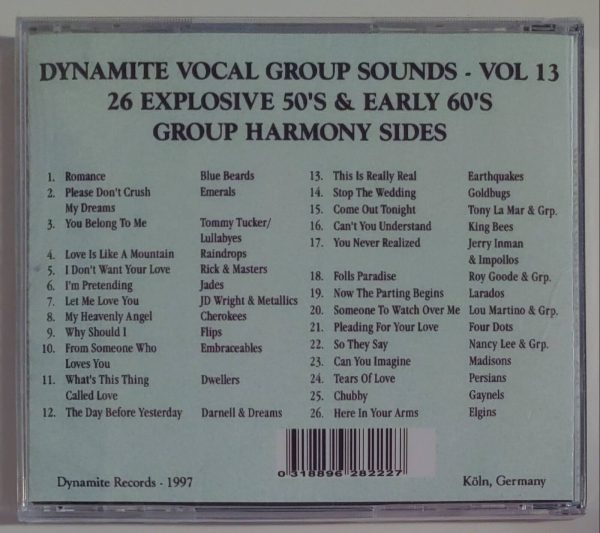 DYNAMITE GROUP SOUNDS - VOL 13   CD BRAND NEW - Image 3