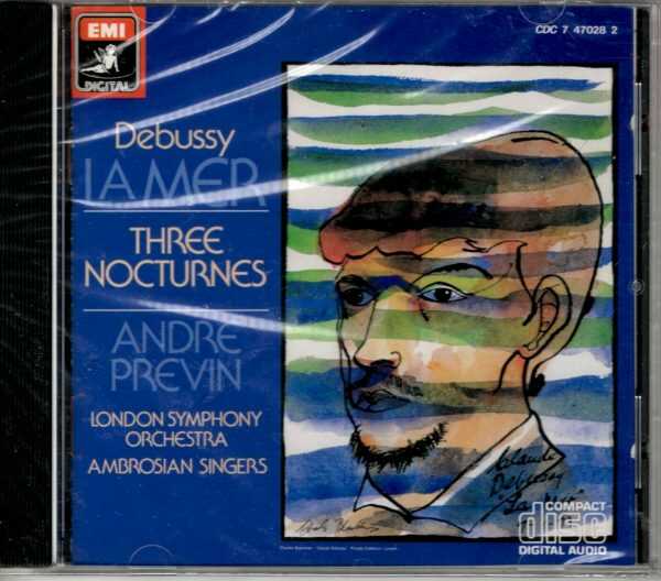 Debussy: La Mer: Nocturnes Previn -CD - Brand New!
