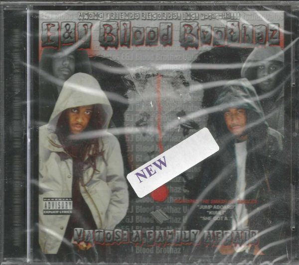 E&J BLOOD BROTHAZ - CD -  Vatos: A Family of Affair - BRAND NEW