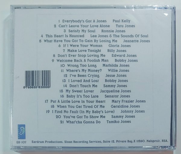 EVERYBODY'S GOT A JONES  CD BRAND NEW - Image 3