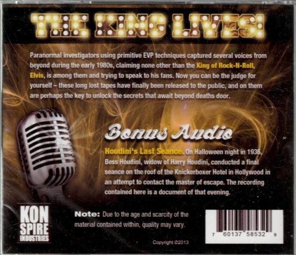 Elvis Speaks from Beyond by Various Artists - CD - Image 3