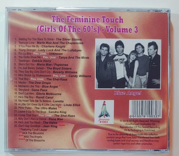 FEMININE TOUCH OF THE 60'S - VOL 3  CD BRAND NEW - Image 3