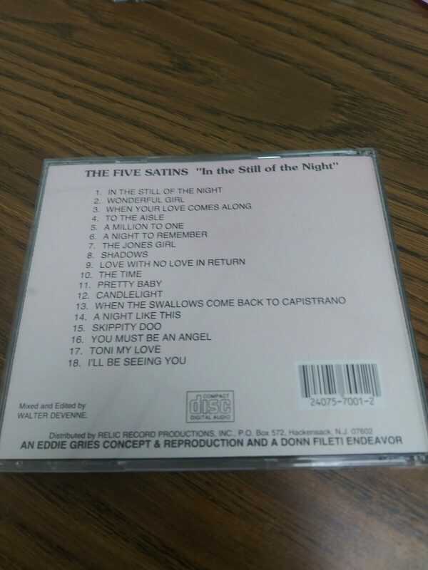 FIVE SATINS - CD - Image 3