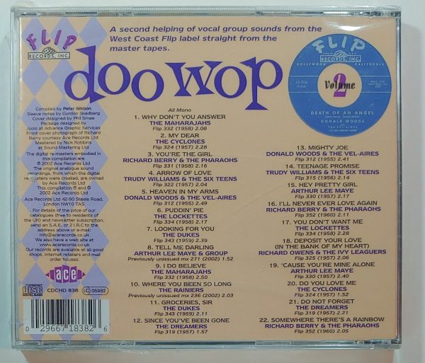 FLIP DOO WOP - VOL 2  CD BRAND NEW - Image 3