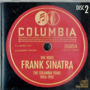 FRANK SINATRA - THE VOICE - COLUMBIA YEARS 1943-52 - CD - LIKE NEW
