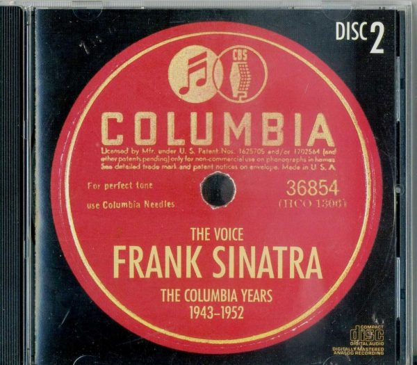 FRANK SINATRA - THE VOICE - COLUMBIA YEARS 1943-52 - CD - LIKE NEW