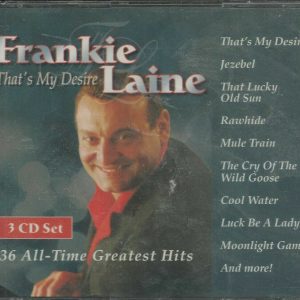 Frankie Laine - 36 All Time Greatist - 3 CD's - Brand New!