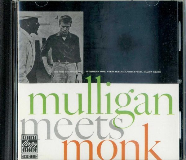 GERRY MULLIGAN - MULLIGAN MEETS MONK - CD - LIKE NEW