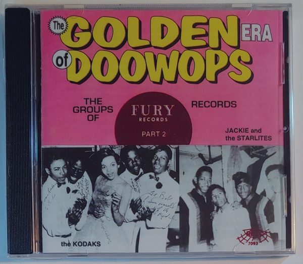 GOLDEN ERA OF DOO WOPS - FURY RECORDS PART 2   CD BRAND NEW