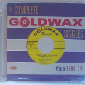 GOLDWAX - SINGLES VOL 3  COMPLETE   CD BRAND NEW