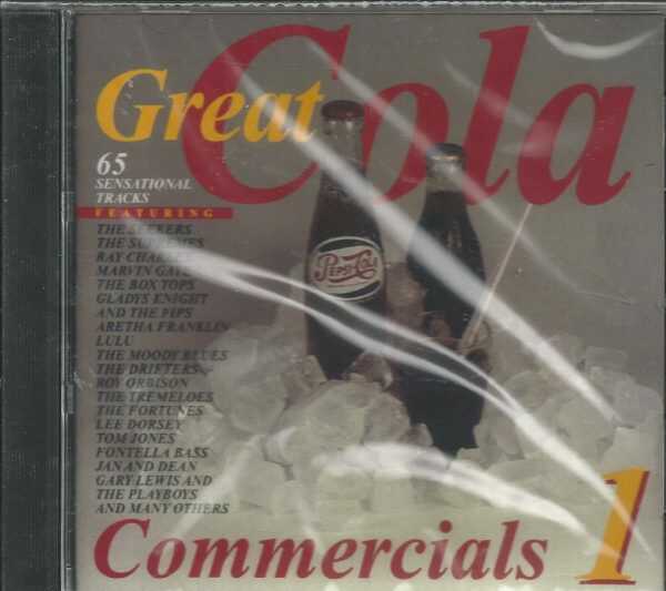 GREAT COLA COMMERCIALS - CD - Volume 1 - 65 Sensational Tracks - BRAND NEW