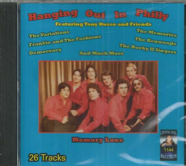HANGING OUT IN PHILLY - Featuring Tony Russo & Friends  - CD - BRAND NEW
