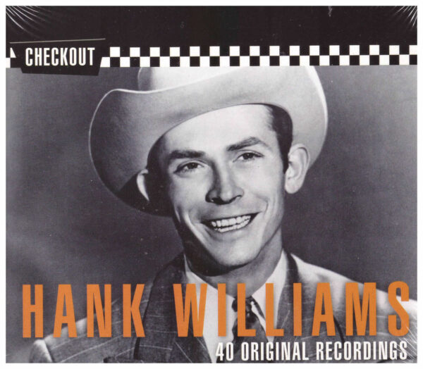 HANK WILLIAMS - 40 Original Recordings 2 Discs   Brand New