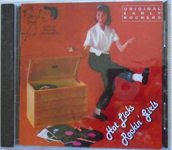 HOT LICKS ROCKIN' GIRLS - Original Early Rockers - BRAND NEW -  CD