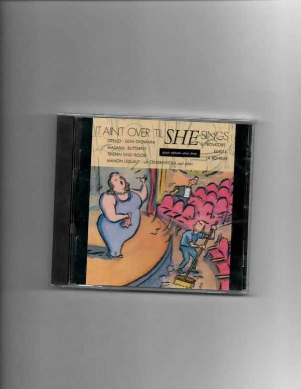 IT AIN'T OVER TIL SHE SINGS-CD