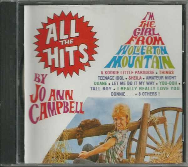 JO ANN CAMPBELL - ALL THE HITS - CD - BRAND NEW