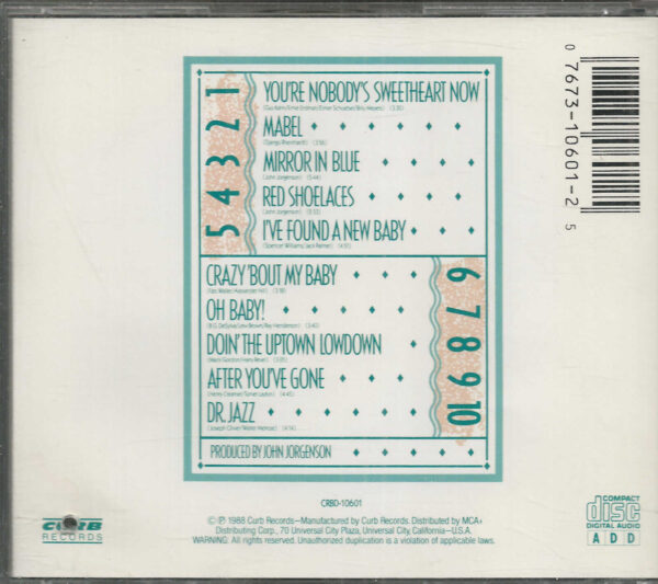 JOHN JORGENSON CD - After You've Gone - LIKE NEW (Punched) - Image 3