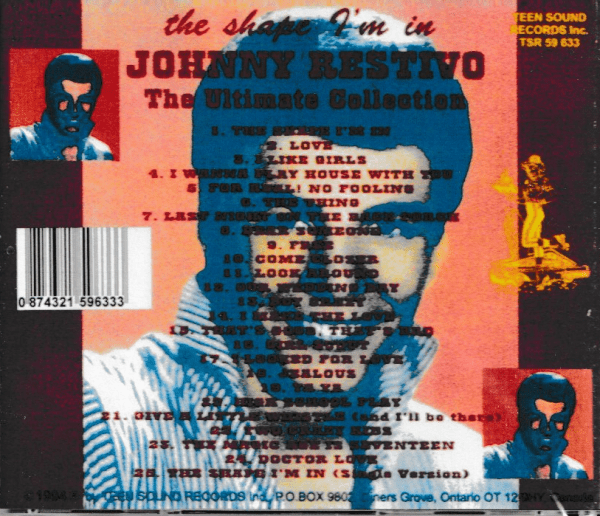 JOHNNY RESTIVO  THE SHAPE I'M IN CD BRAND NEW - Image 3