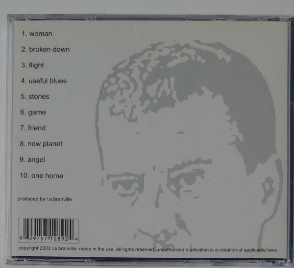 L.A. BRANVILLE - OUT OF THE BLUE   CD  BRAND NEW - Image 3