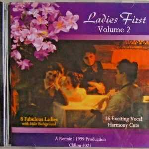 LADIES FIRST - CD - VOLUME 2 - 8 Fabulous Ladies Cuts - BRAND NEW