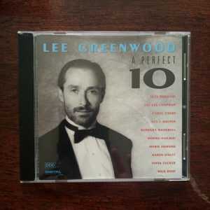 LEE GREENWOOD - A PERFECT 10 F/Various Artists CD Album Country World Folk Album