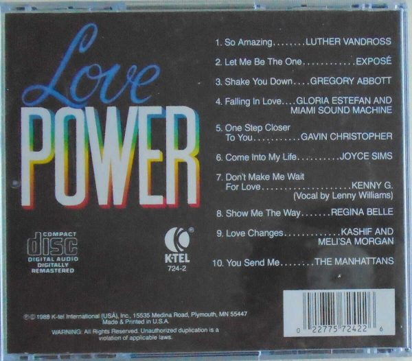 LOVE POWER - CD - Brand New - Image 3